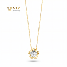 Load image into Gallery viewer, Sunshine Star Necklace with 18K Gold with Diamonds
