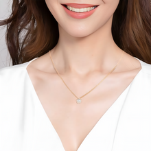 Load image into Gallery viewer, Sunshine Star Necklace with 18K Gold with Diamonds
