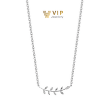 Load image into Gallery viewer, Pristine Vine Pendant in 18K White Gold with Diamonds
