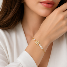 Load image into Gallery viewer, Diamond Pearl Jewellery Bracelet
