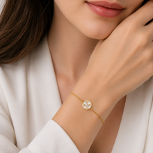 Load image into Gallery viewer, Diamond Pearl Jewellery Bracelet
