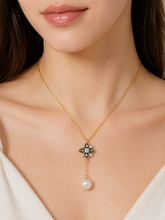 Load image into Gallery viewer, Diamond Pearl Jewellery Necklace
