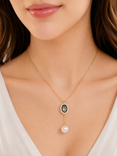 تحميل الصورة إلى عارض المعرض، Diamond Pearl Jewellery Necklace
