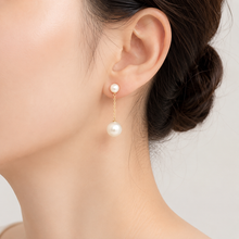 Load image into Gallery viewer, Pearl Jewellery Earrings
