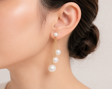 Load image into Gallery viewer, Pearl Jewellery Earrings
