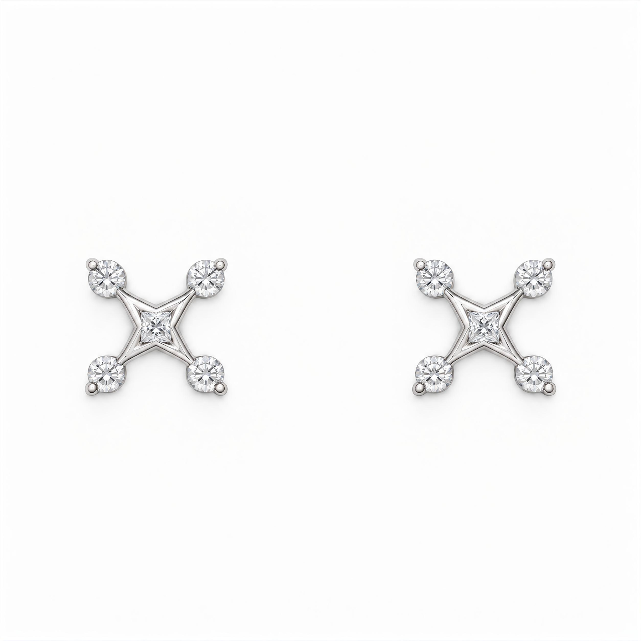 Diamond Jewellery Earrings