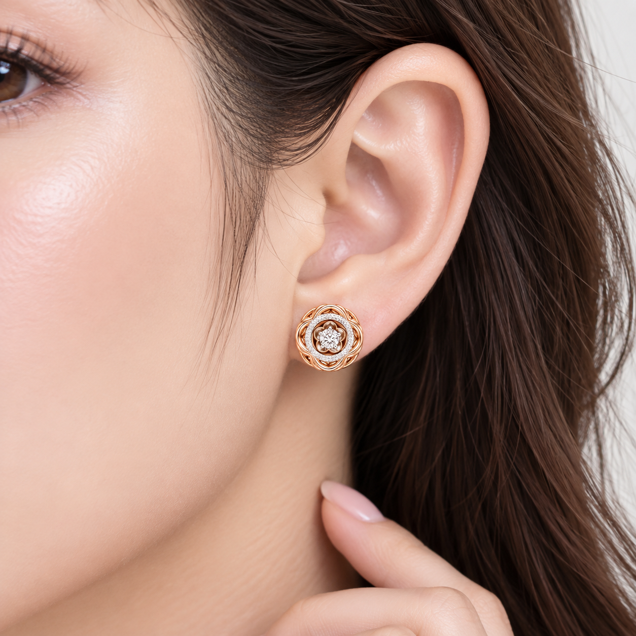 Diamond Jewellery Earrings