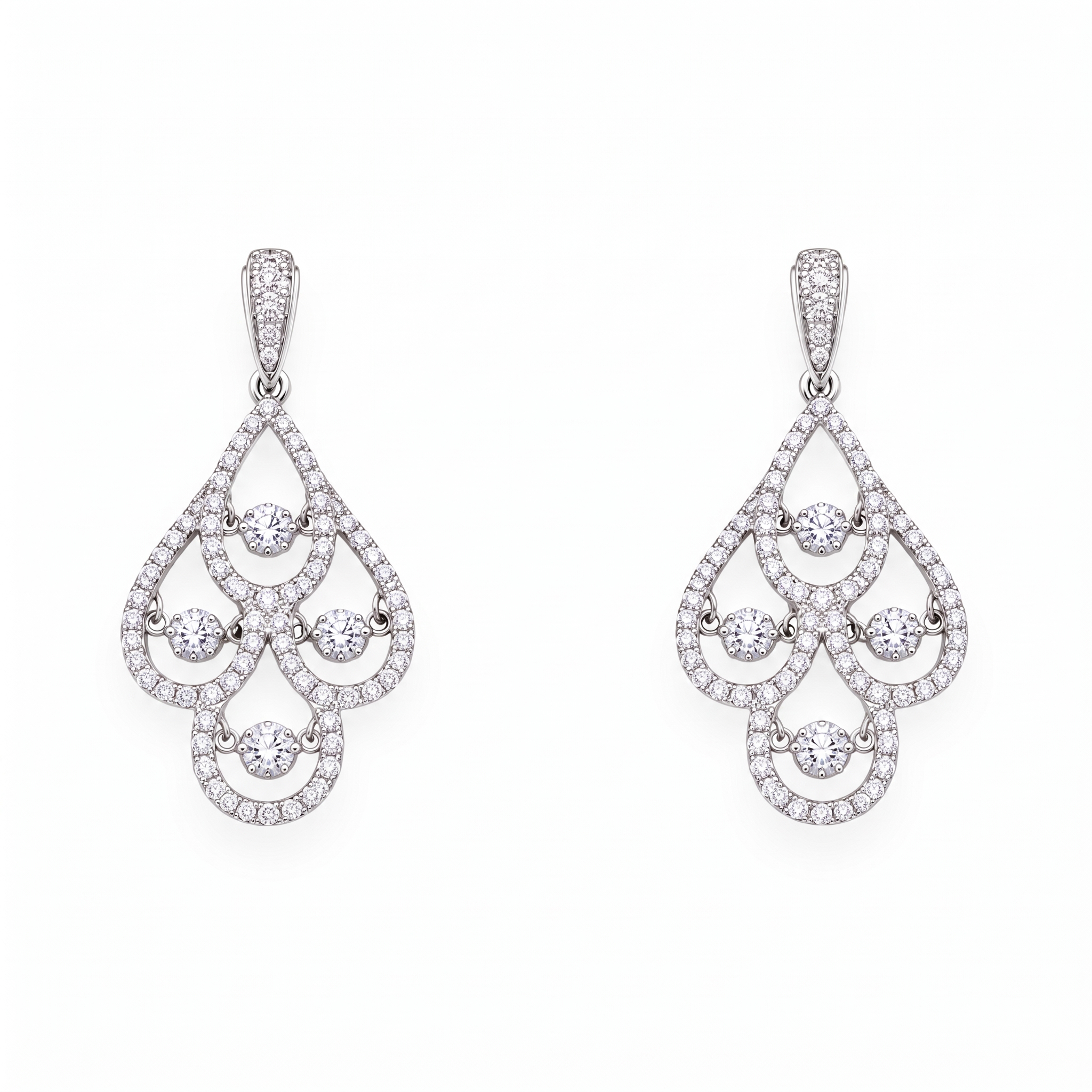 Diamond Jewellery Earrings