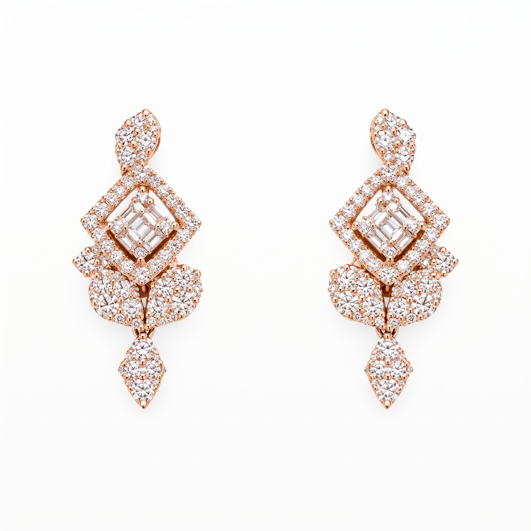 Diamond Jewellery Earrings