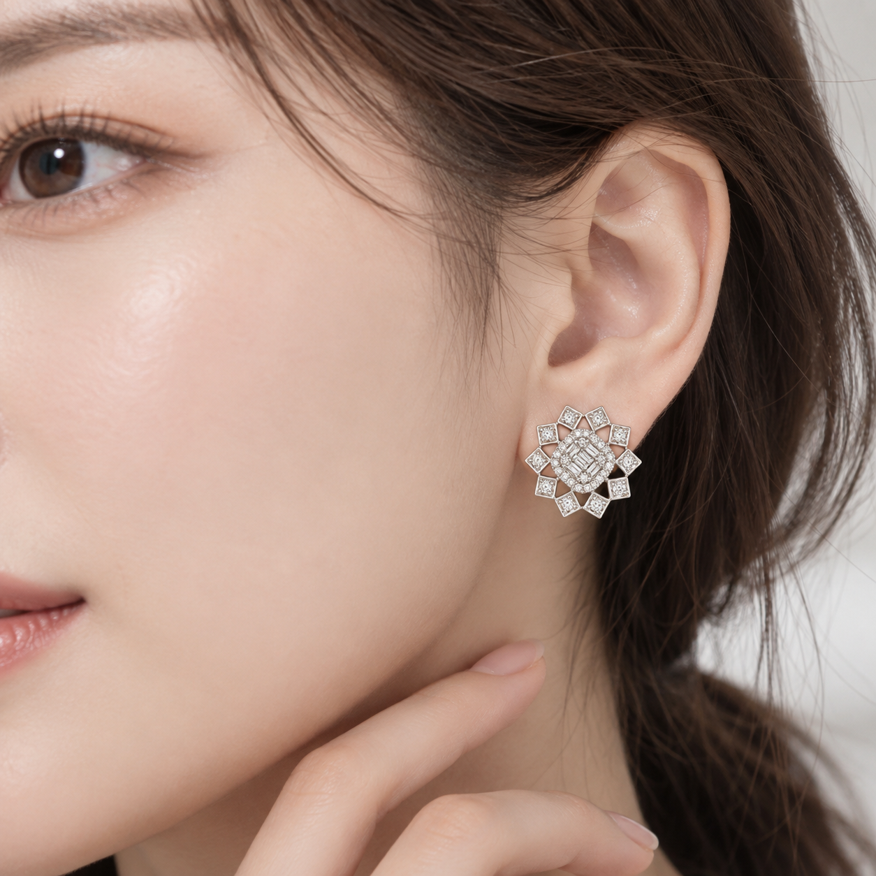 Diamond Jewellery Earrings