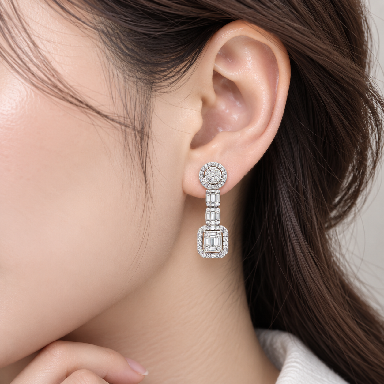 Diamond Jewellery Earrings