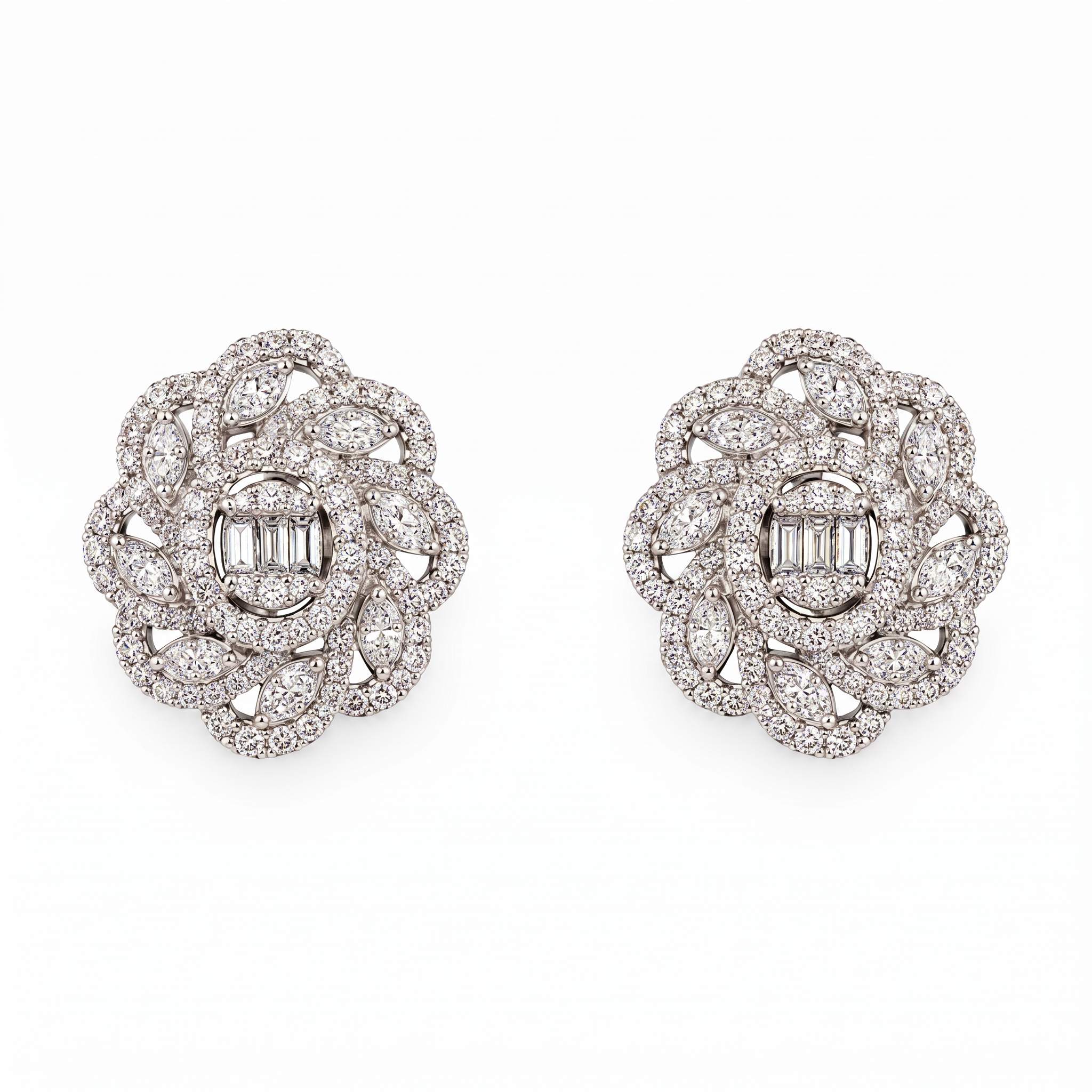 Diamond Jewellery Earrings