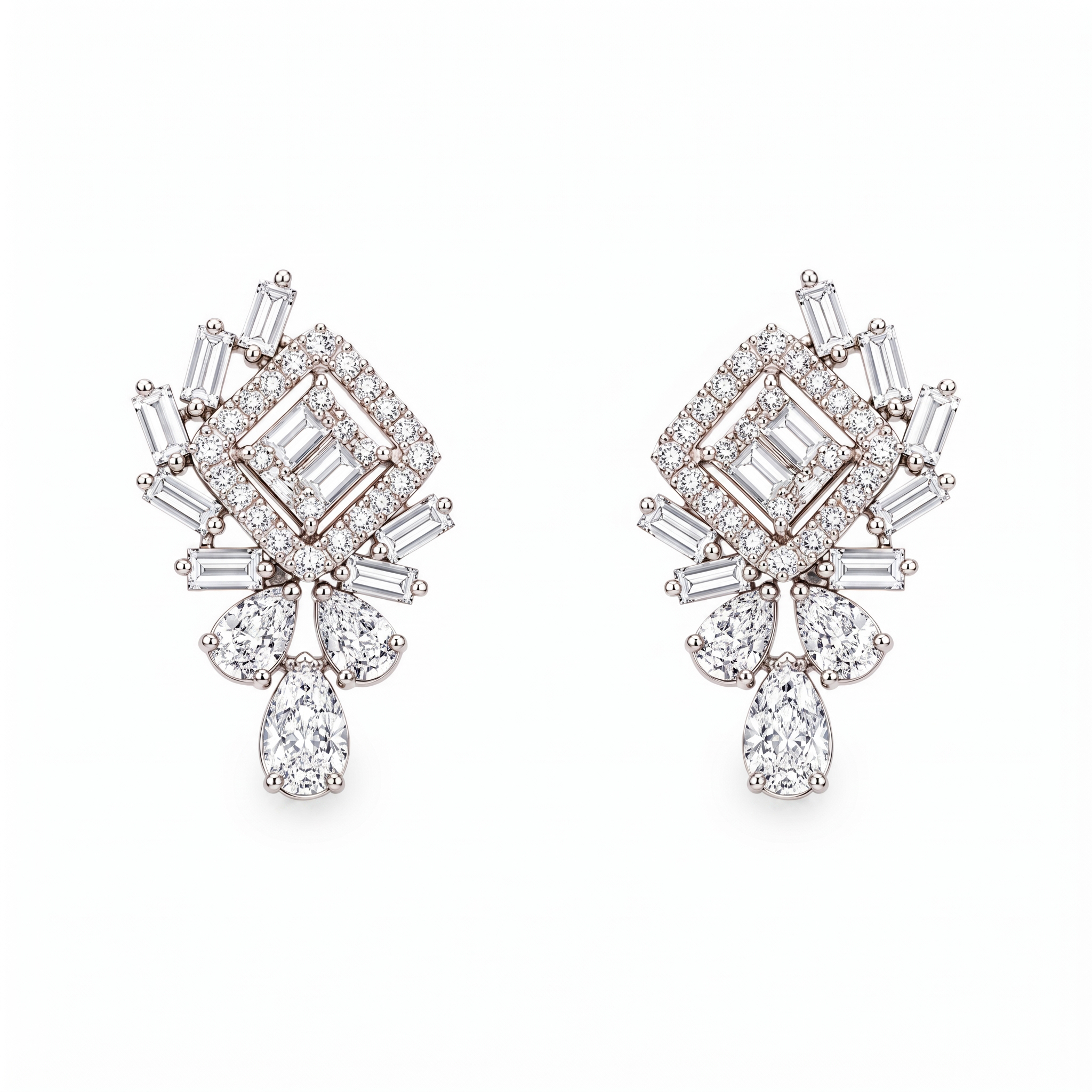 Diamond Jewellery Earrings
