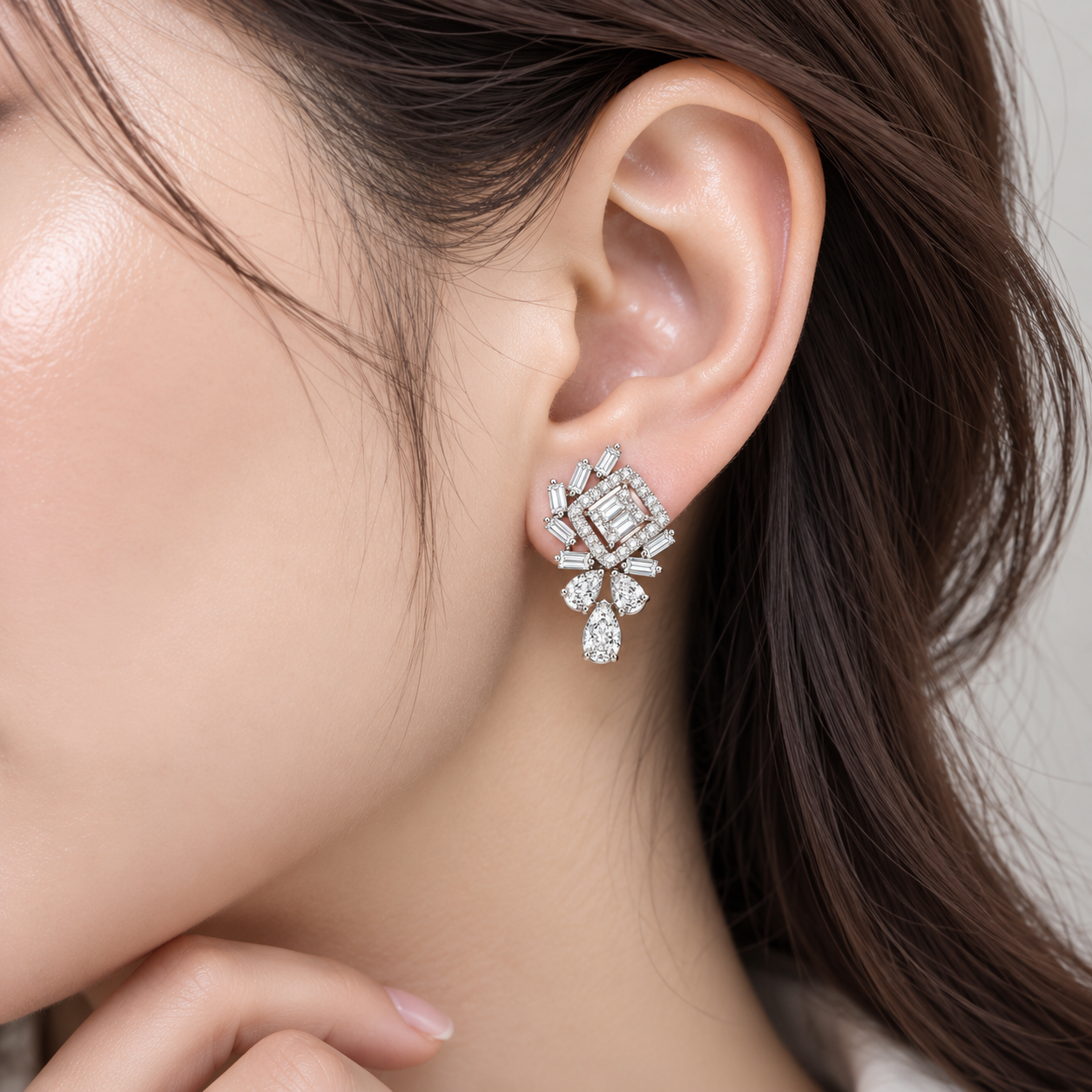 Diamond Jewellery Earrings
