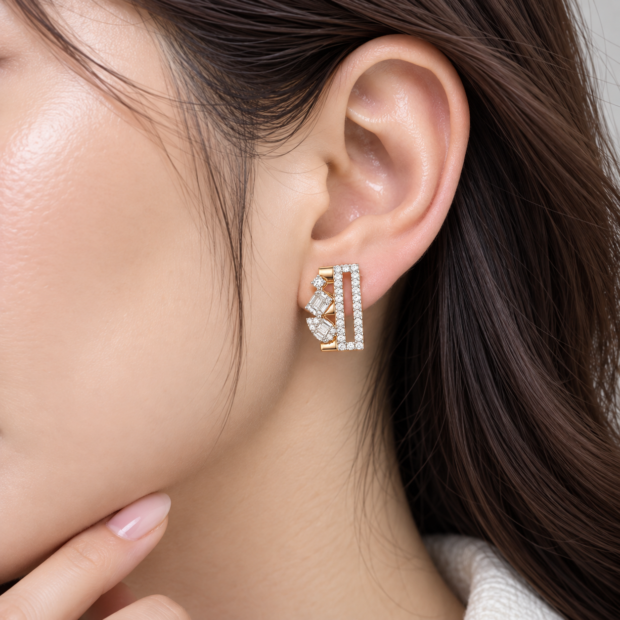 Diamond Jewellery Earrings
