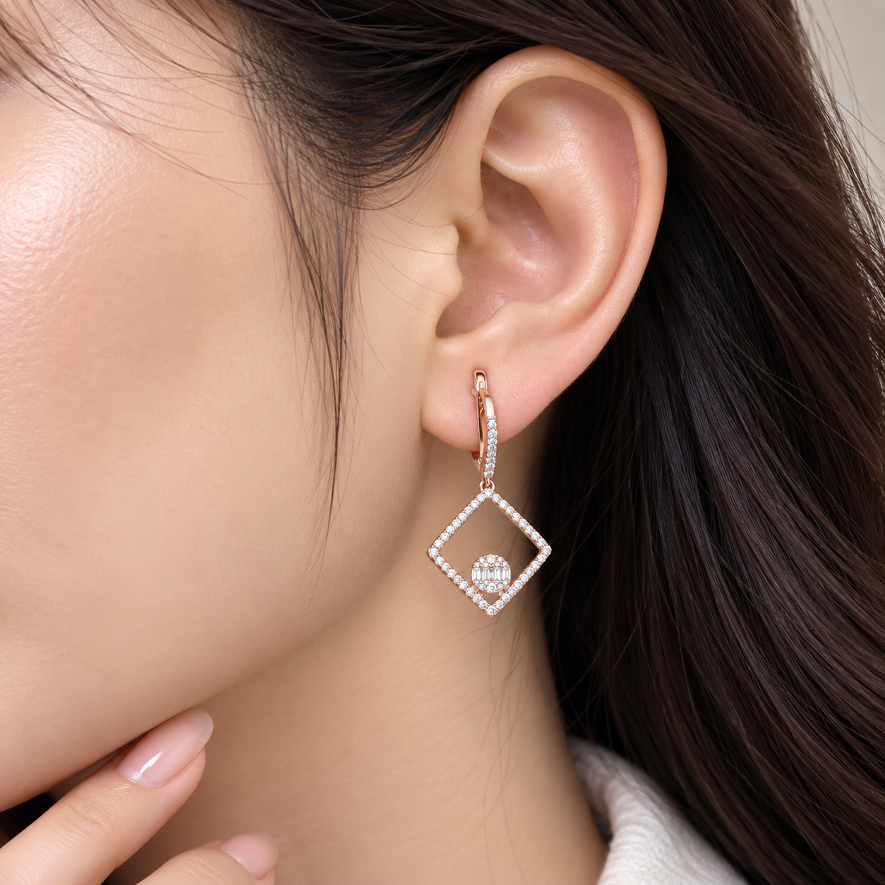 Diamond Jewellery Earrings