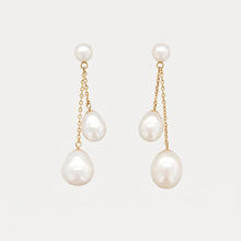 Load image into Gallery viewer, Pearl Jewellery Earrings
