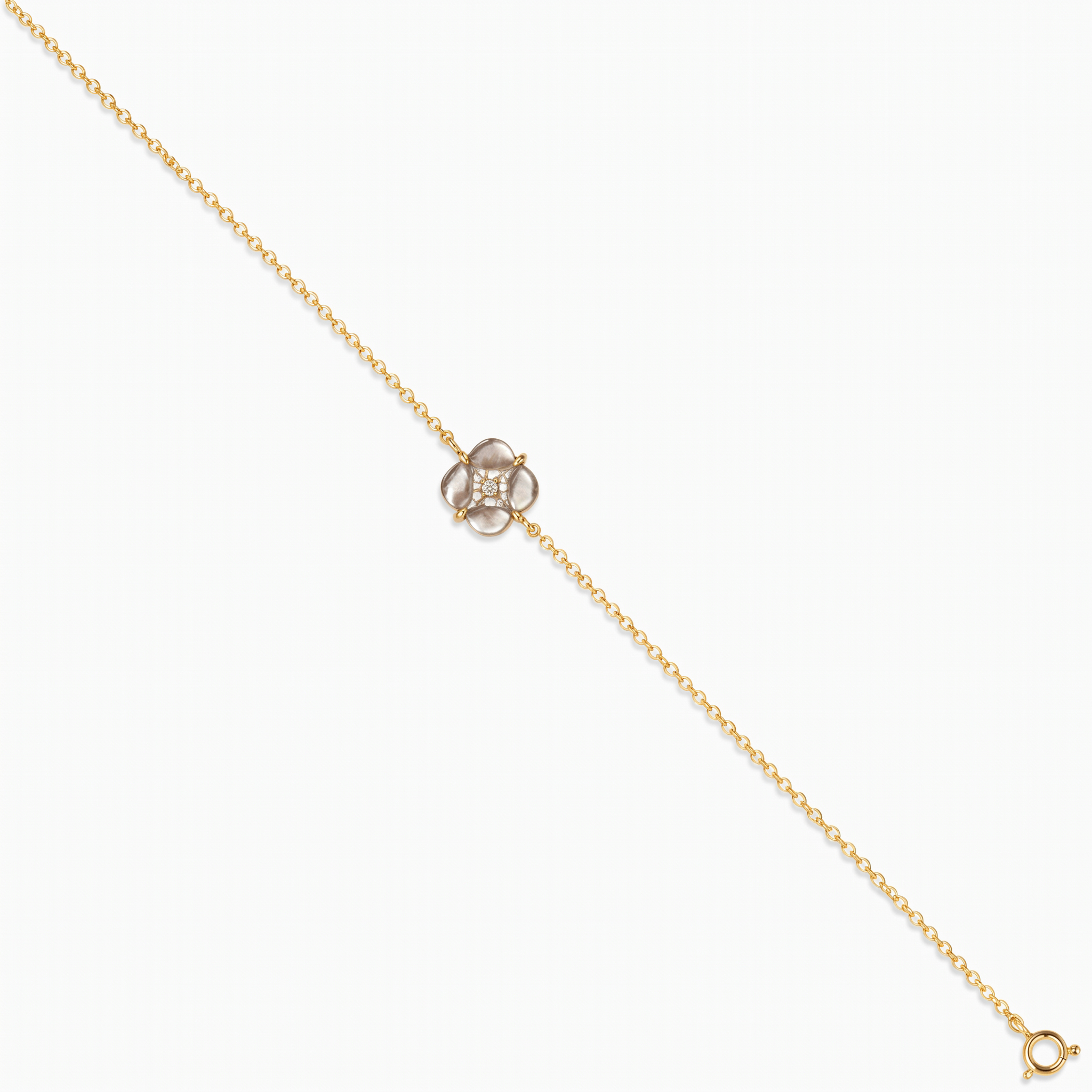 Diamond Pearl Jewellery Bracelet