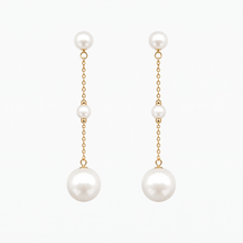 Load image into Gallery viewer, Pearl Jewellery Earrings
