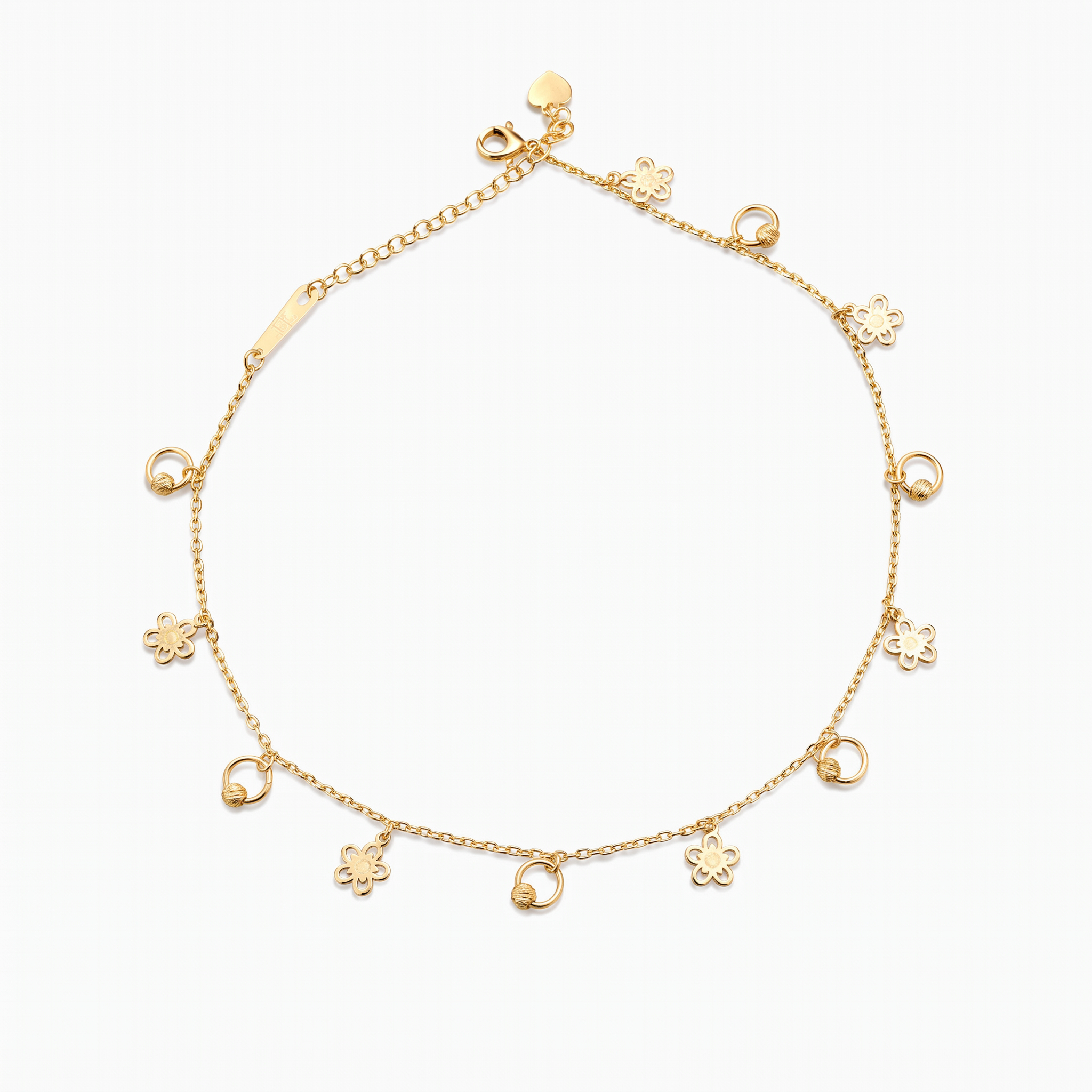 Gold Jewellery Anklet