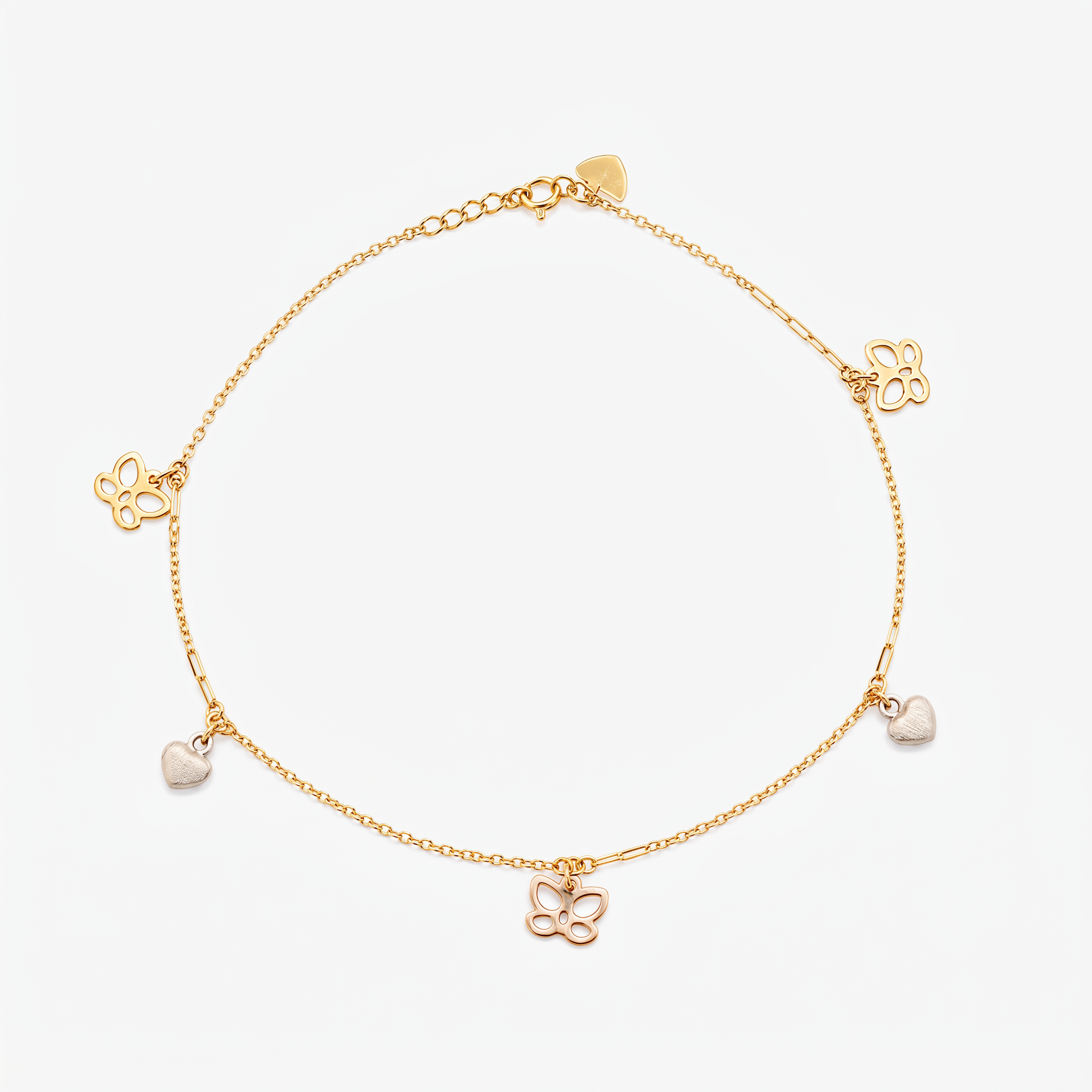 Gold Jewellery Anklet