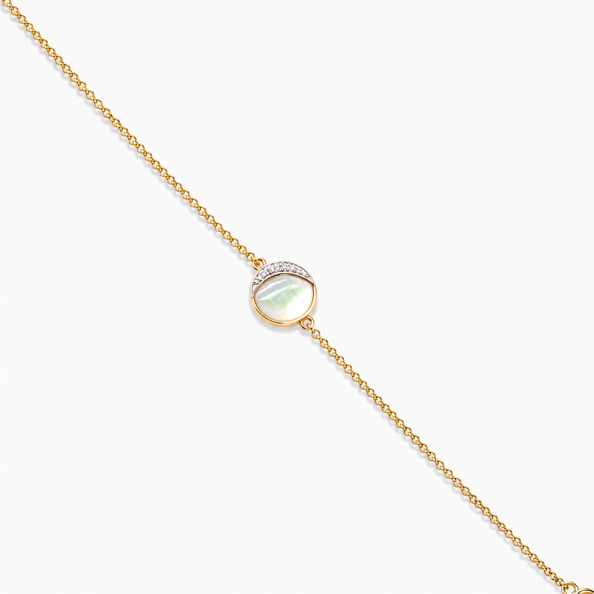 Diamond Pearl Jewellery Bracelet