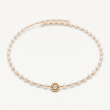 Load image into Gallery viewer, Diamond Pearl Jewellery Necklace Choker
