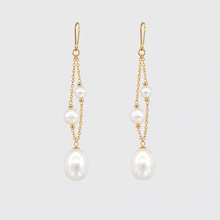 تحميل الصورة إلى عارض المعرض، Pearl Jewellery Earrings
