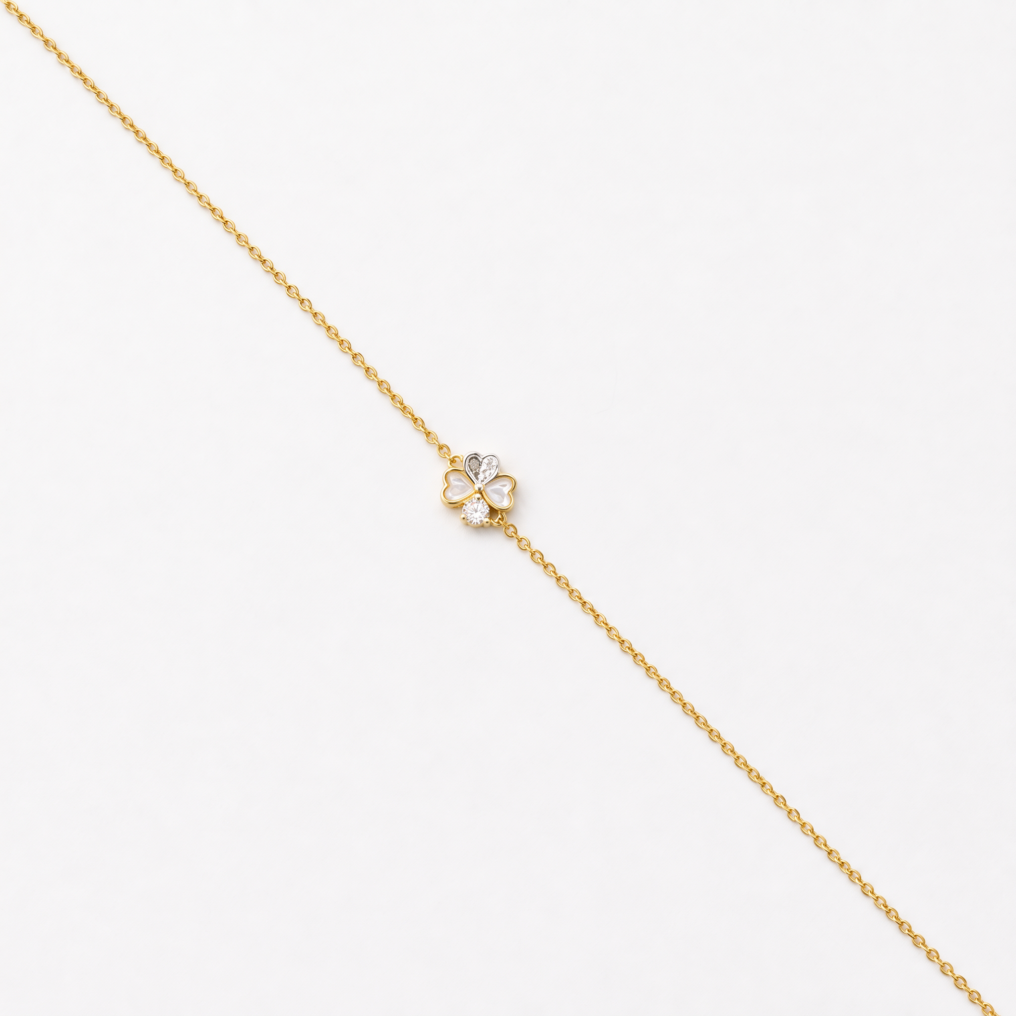 Diamond Pearl Jewellery Bracelet