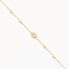 Load image into Gallery viewer, Diamond Pearl Jewellery Bracelet
