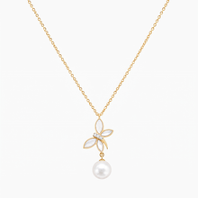 Load image into Gallery viewer, Diamond Pearl Jewellery Necklace
