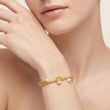 Load image into Gallery viewer, Diamond Pearl Jewellery Bangle
