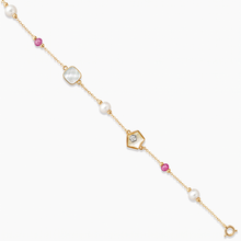 Load image into Gallery viewer, Diamond Pearl Jewellery Bracelet
