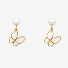 Load image into Gallery viewer, Pearl Jewellery Earrings
