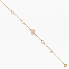 Load image into Gallery viewer, Diamond Pearl Jewellery Bracelet
