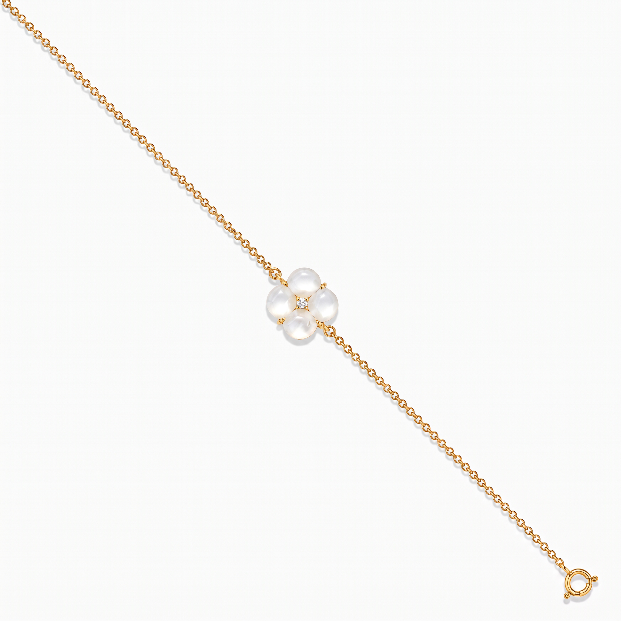 Diamond Pearl Jewellery Bracelet