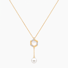 تحميل الصورة إلى عارض المعرض، Diamond Pearl Jewellery Necklace
