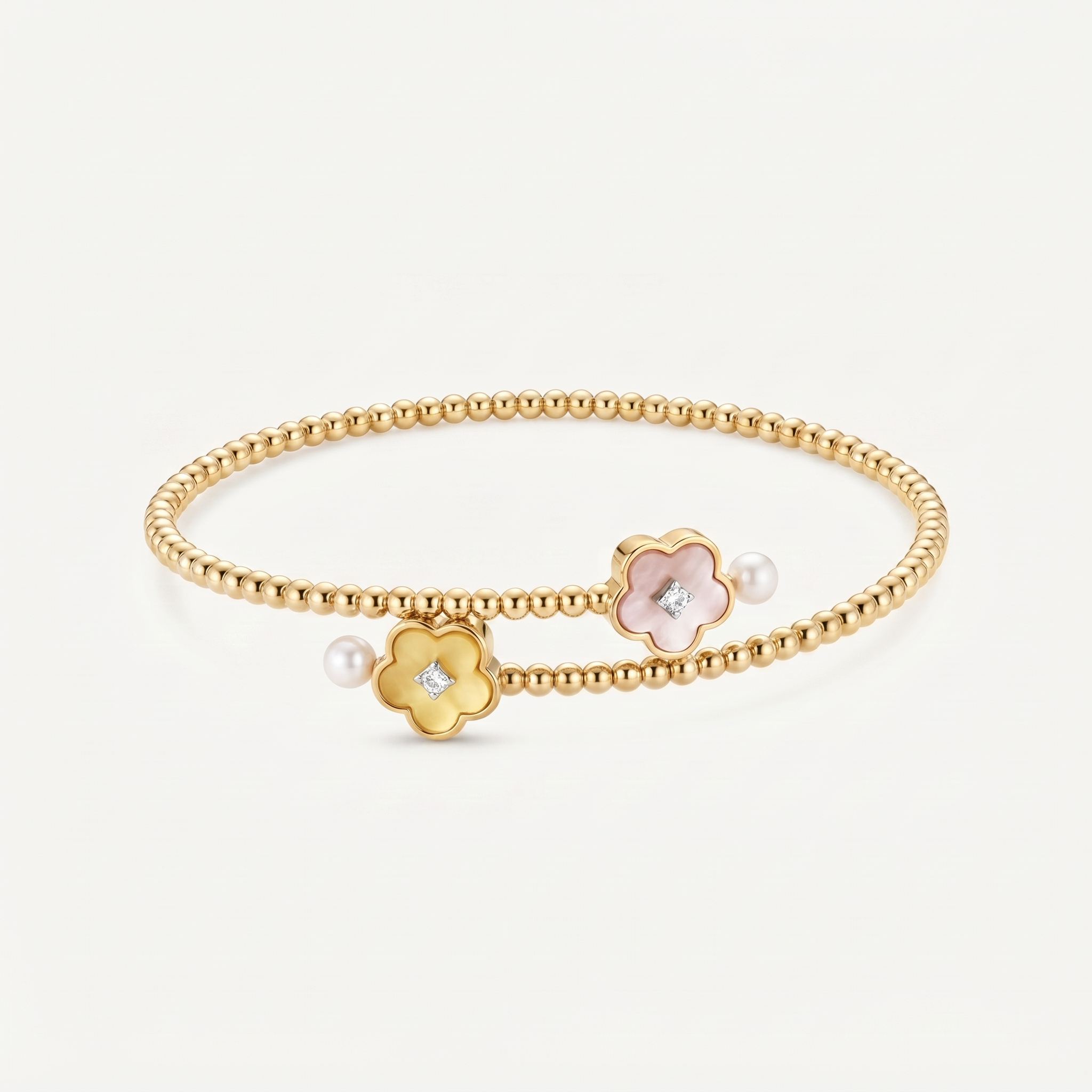 Diamond Pearl Jewellery Bangle
