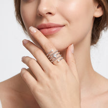 Load image into Gallery viewer, Diamond Pearl Jewellery Ring
