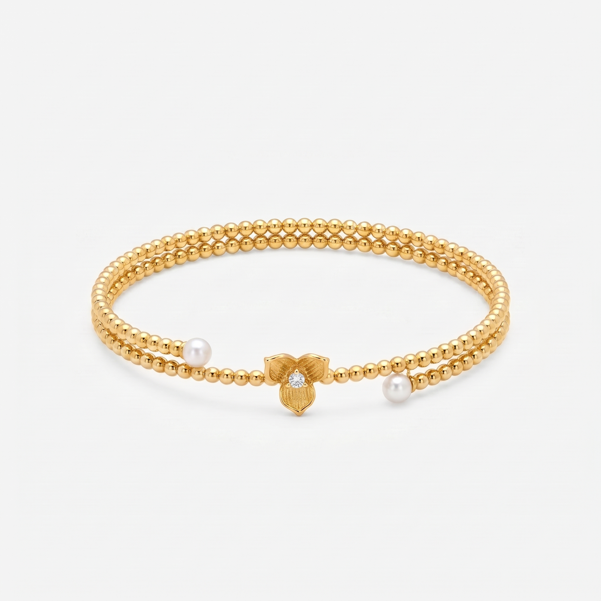 Diamond Pearl Jewellery Bangle
