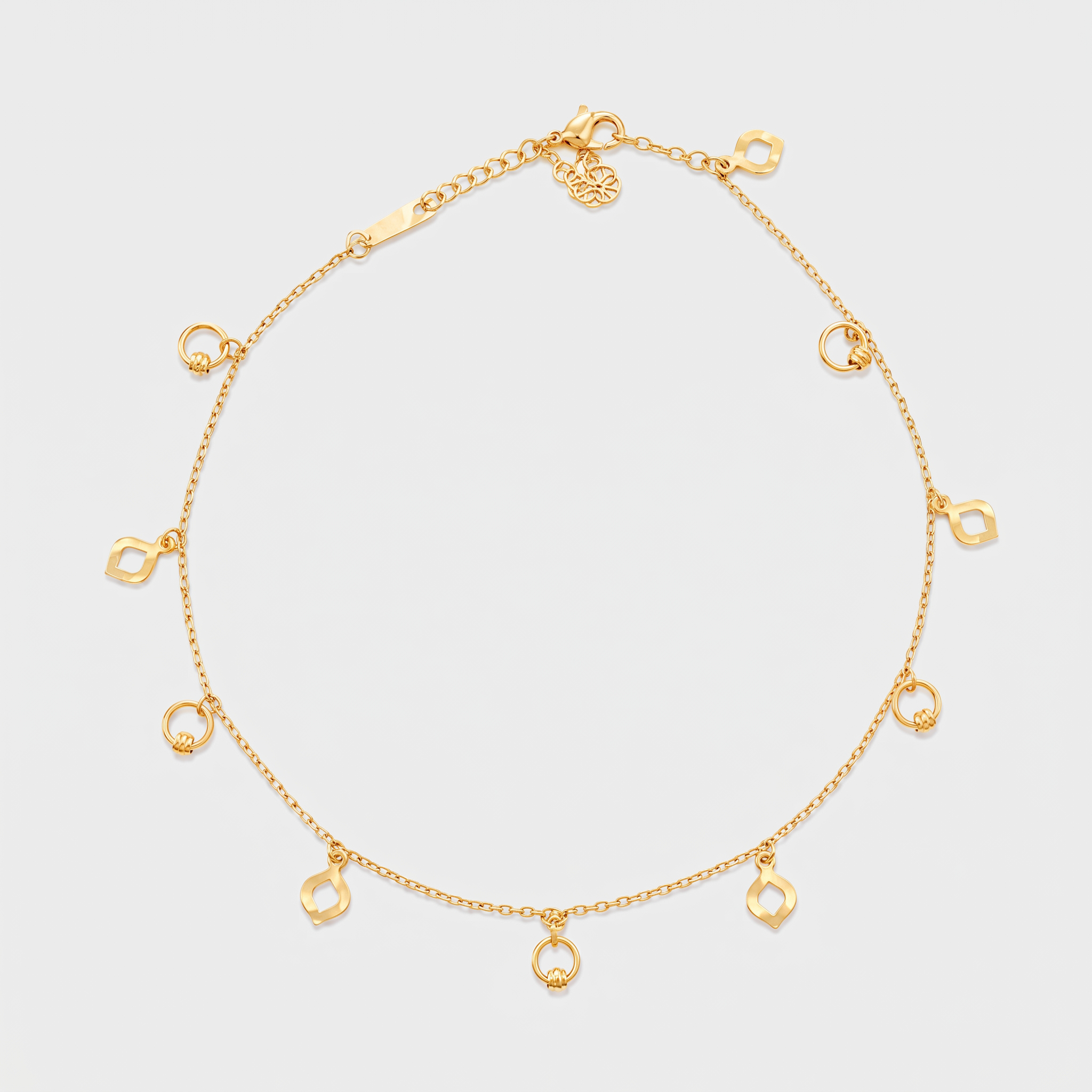 Gold Jewellery Anklet
