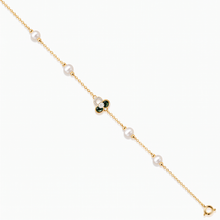 Load image into Gallery viewer, Diamond Pearl Jewellery Bracelet
