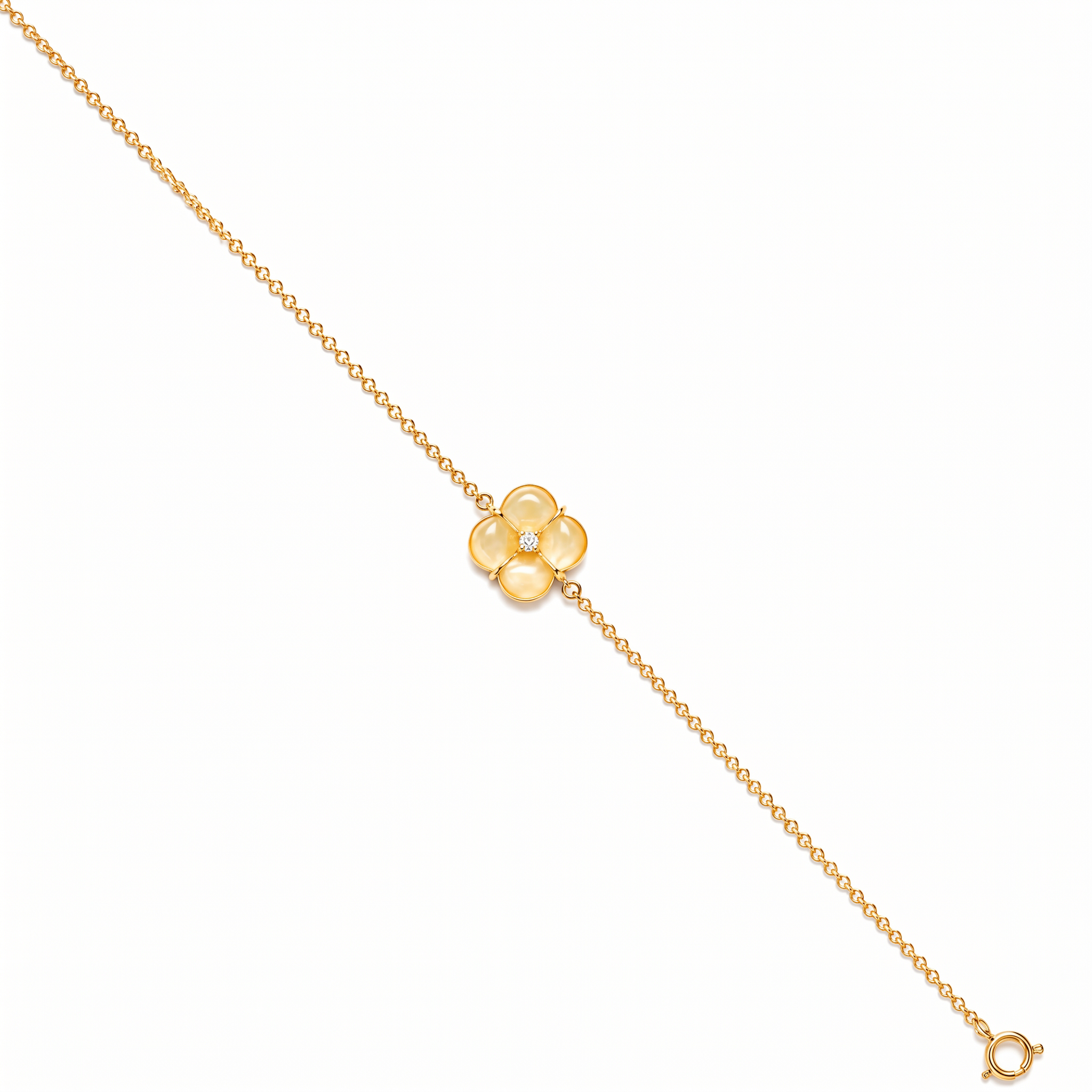 Diamond Pearl Jewellery Bracelet