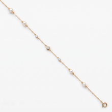 Load image into Gallery viewer, Diamond Pearl Jewellery Bracelet
