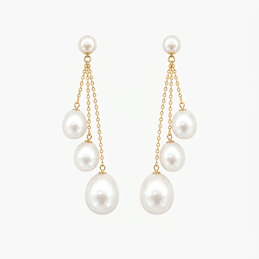 Pearl Jewellery Earrings
