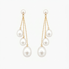 Load image into Gallery viewer, Pearl Jewellery Earrings
