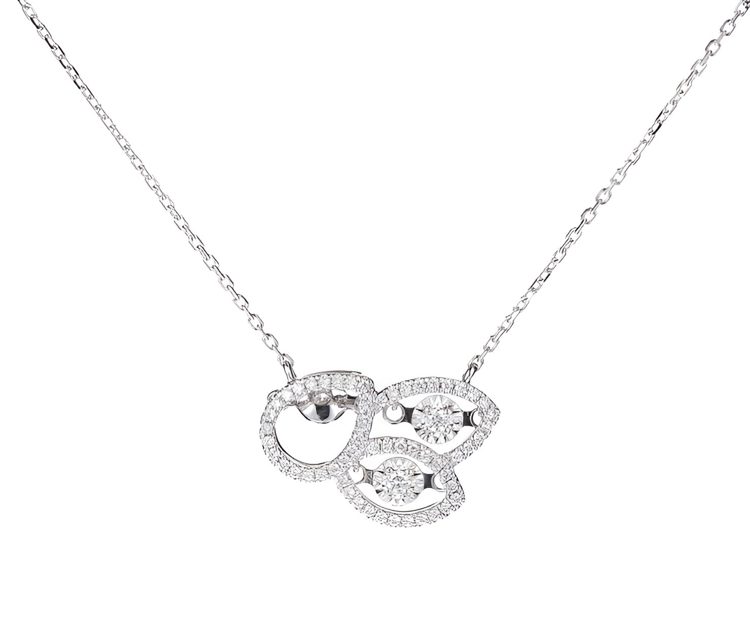 قلادة مجوهرات من الماس