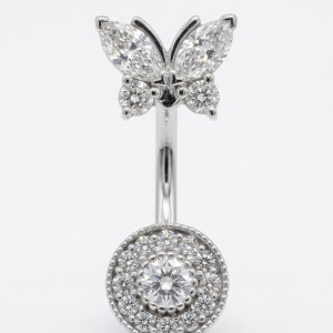 Diamond Jewellery Belly Button