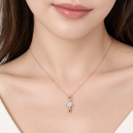 Diamond Jewellery Chain & Pendant