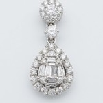 Diamond Jewellery Chain & Pendant